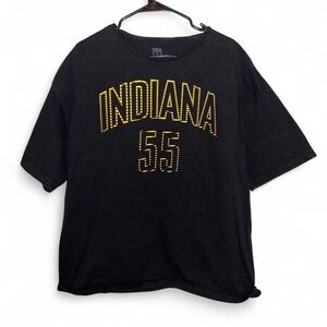 NBA Black and Yellow Indiana Tee